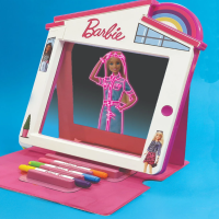 Светеща дъска за рисуване Comsed Premium Glow Pad, Barbie-TPeF3.png