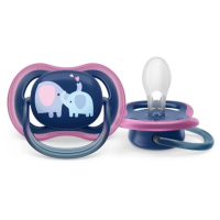 Ортодонтични залъгалки Philips AVENT Ultra Air, синя с декор Слонове и розова с надпис Love в кутия за стерилизиране, 2 бр.-TQAUP.png