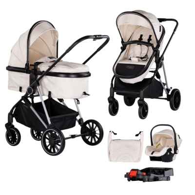 Комбинирана бебешка количка 4в1 Chipolino Аура, бишкота