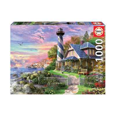 Пъзел Educa, Фар край скалистият залив, 1000 части