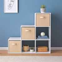 Етажерка-органайзер Ginger Home, 6 кутии, Бяла, Монтесори Мебел-U1u9K.jpeg