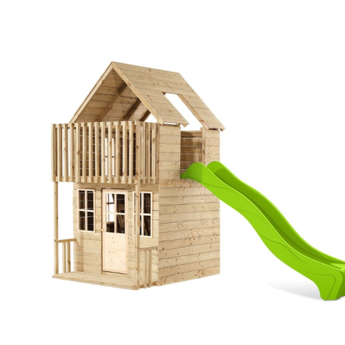 Детска дървена къща с пързалка TP Toys Skye