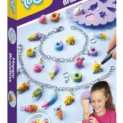 Творчески комплект, Totum, Направи си сам пъстри гривни с усмивки