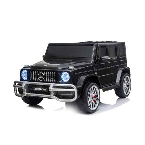 Акумулаторен джип Chipolino Mercedes G63, двуместен черен