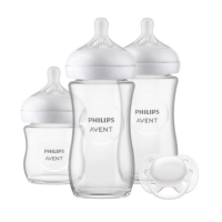 Комплект за бебе Philips с 3 стъклени шишета за хранене Natural Response с биберони без протичане и залъгалка-UIjTQ.png