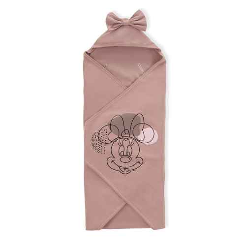 Мултифункционално одеяло за количка и столче за кола Hauck Disney Snuggle n Dream Minnie Mouse, Rose
