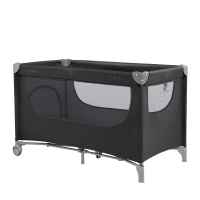 Бебешка кошара на две нива Kikka Boo Nighty Night, Black 2026-UTkU3.jpeg