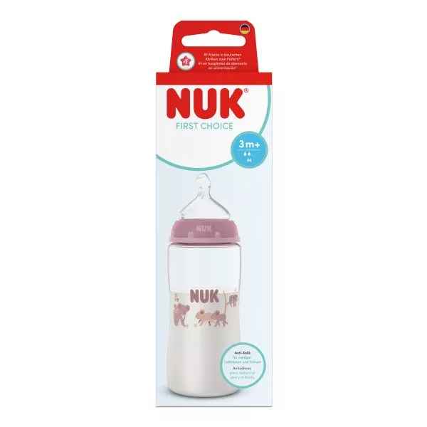 Шише РР Nuk First Choice Temperature control 300мл. силиконов биберон 3+мес. р-р М, Коала-UXq1c.jpeg