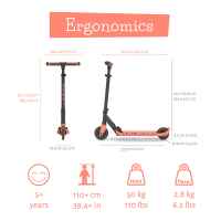 Сгъваема тротинетка Chillafish Flexxi, Flamingo-UYvhV.jpeg