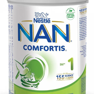 Бебешко адаптирано мляко Nestle NAN Comfortis 1, 0-6м 800 гр.