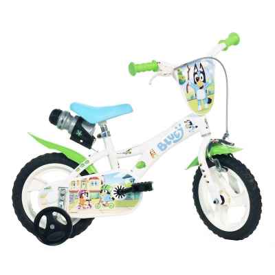 Детски велосипед Dino Bikes 12, Bluey с бутилка