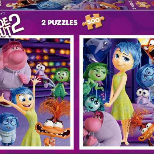 Пъзел Educa, Отвътре навън, Пъзел 2×500 части