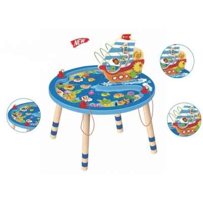 Дървена активна маса Classic World