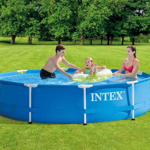 Сглобяем басейн Intex с метална рамка, 305 х 76 см