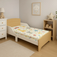 Детско легло Ginger, със защита и подматрачна рамка 70/140 см-VBUVo.png