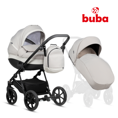 Бебешка количка 2в1 Buba ZAZA 2, 229 Cream