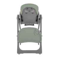 Столче за хранене Kikka Boo Pastello 2, Mint-VoxSz.jpeg