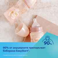 Шише антиколик с широко гърло Canpol-Babies Easy Start GOLD, розов 240 мл-Vu167.jpeg