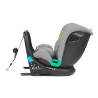 Столче за кола Kikka Boo i-Roll i-size, Light Grey-VxAGD.jpeg