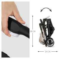 Бебешка лятна количка Hauck Travel N Care Disney 100 Black, Holographic Limited Edition Set-VyD9C.jpeg