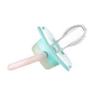 Силиконова залъгалка със симетрична форма Canpol Exotic, 6-18м, лама-W0Hut.jpeg