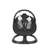 Бебешка електрическа люлка Kikka Boo Zazu, Black-WEoju.jpeg