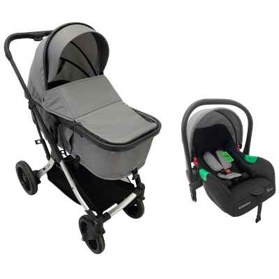 Комбинирана бебешка количка 3в1 Kikka Boo One, Grey