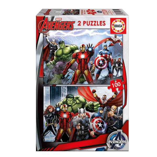 Пъзел Educa, Отмъстителите, 2х100 части-WUdce.jpeg