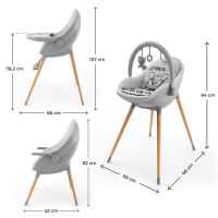 Столче за хранене KinderKraft Fini up, Grey-WXGnr.jpeg