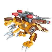 Конструктор Qman, Mechanical Beasts, Куб с бронирани чудовища, 177 части-WXJVu.jpeg