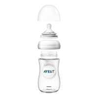 Шише за хранене AVENT Natural 260мл, 1м+, Хипопотам-WZW7a.jpg