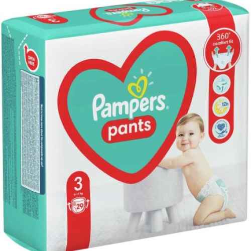 Гащички за еднократна употреба Pampers CP 3 Midi, 6-10 кг 29 бр.