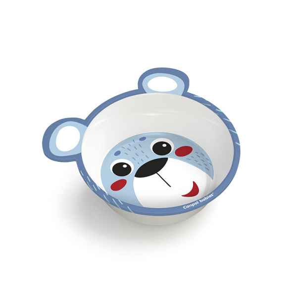 Меламинова купа с ушички Canpol Transparent 4м+ 490мл, синя-WbMo7.jpg