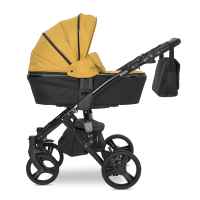 Комбинирана бебешка количка Lorelli Rimini Premium, Lemon Curry-WcvTs.jpg