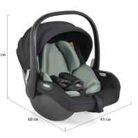 Комбинирана бебешка количка 3в1 Cangaroo iClick, Зелена-Whcys.jpeg