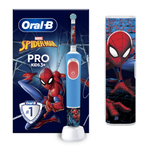 Електрическа четка за зъби ORAL-B Vitpro, Spiderman + TC6