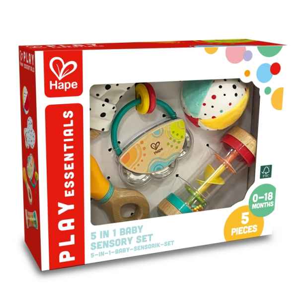 Комплект бебешки играчки Hape, 5 в 1 сензорни играчки-Wtm08.jpeg