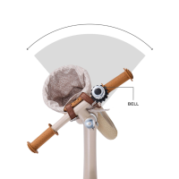 Колело за баланс KinderKraft RAPID 2 Bizuu, beige-X1n4t.png