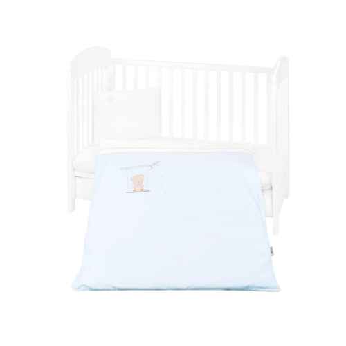 Бебешки спален комплект с бродерия Kikka Boo 5 части, Dream Big Blue