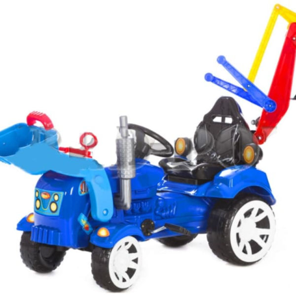 Трактор с фадрома с педали Bed pol, син-XE2A0.png