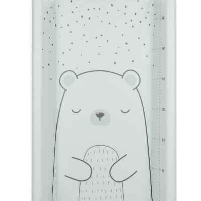 Твърда PVC подложка за повиване Kikka Boo Bear with me Mint, 70х50см