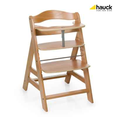 Дървенo столче за хранене Hauck Alpha+B, Natural