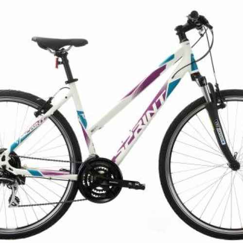 Велосипед Sprint Sintero Lady 28, бяла перла