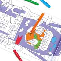 Творчески комплект Hape, Хартиена ролка за оцветяване, Фантастичен замък-XPNlH.jpeg