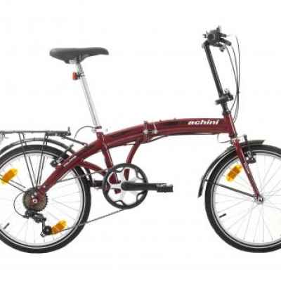 Велосипед Bachini Folding 20, червен