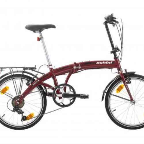 Велосипед Bachini Folding 20, червен