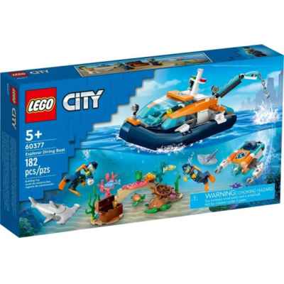 Конструктор LEGO City Изследователска лодка за гмуркане