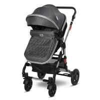 Комбинирана бебешка количка Lorelli Alba Premium, Steel Grey + Адаптори-XU9nE.jpeg