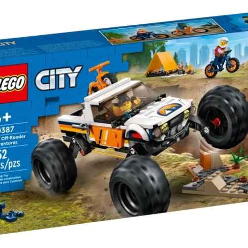 Конструктор LEGO City Офроуд приключения 4x4