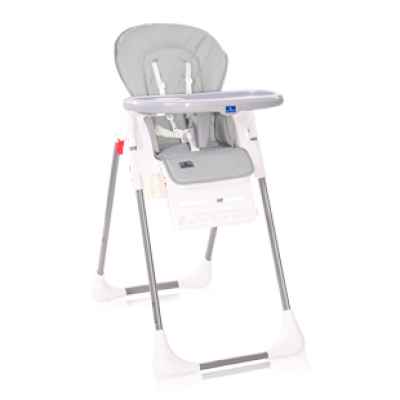 Столче за хранене Lorelli Cryspi, Cool grey leather